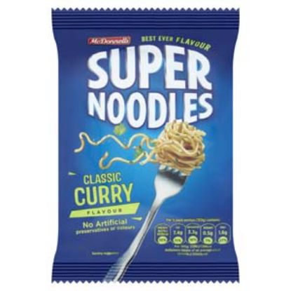 Picture of McDonnells SuperNoodles Curry 85g x24